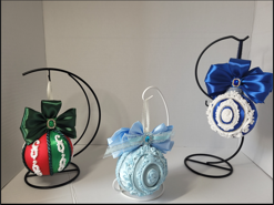 10cm Baubles Satin Fabric 2